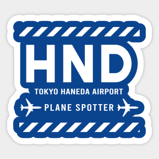 HND Plane Spotter | Gift Sticker